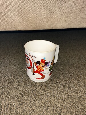 Walt Disney World Mickey Mouse Club Vintage Deka Plastic Cup 10 oz