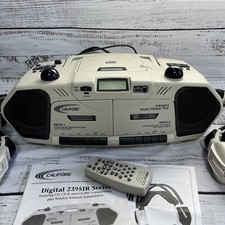Califone Infrared Music Maker Plus CD-RW FM Cassette Classroom Player 2395IR