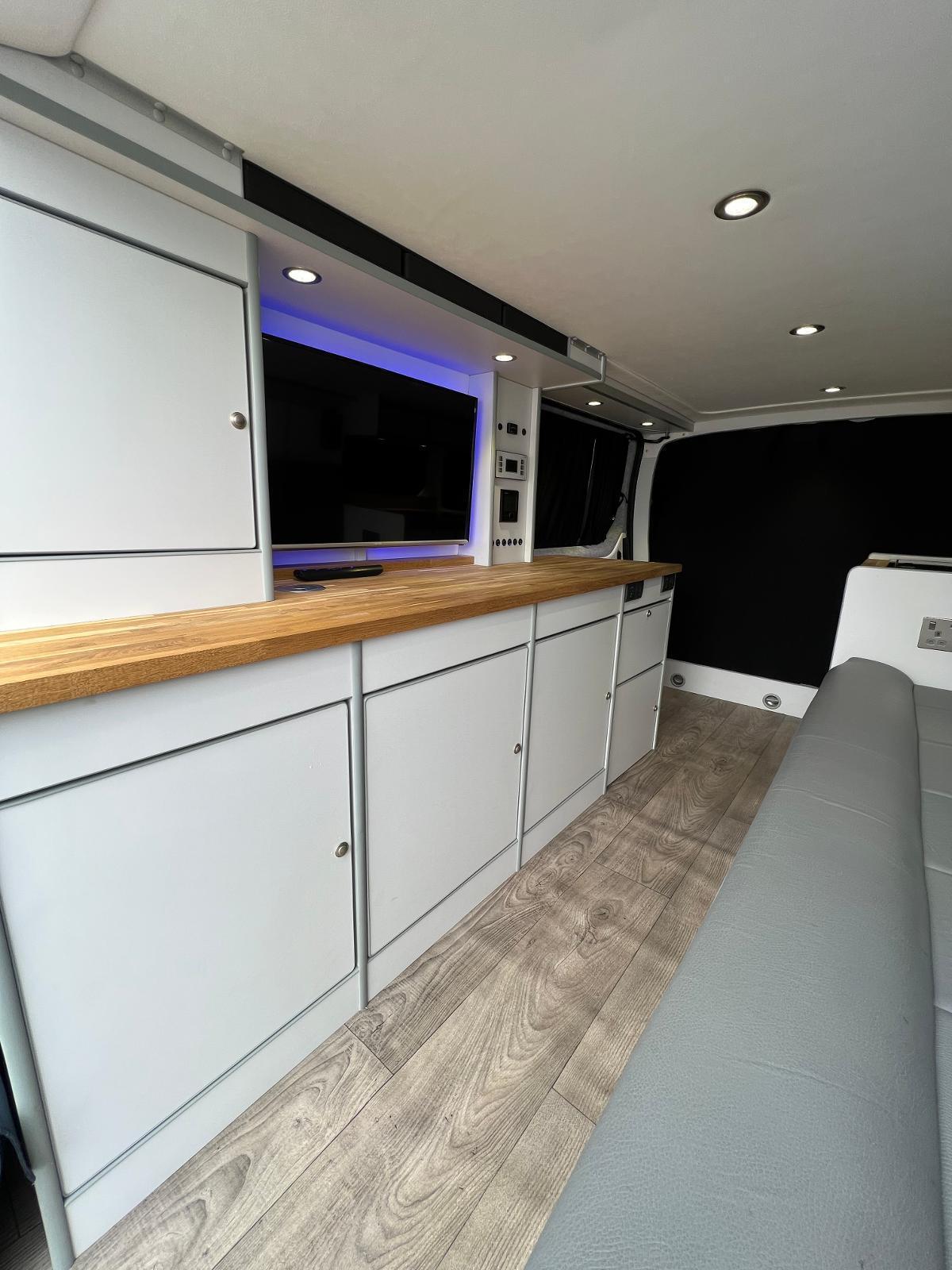 Vauxhall Vivaro Camper LWB 3 seat belts 2 berth eBay