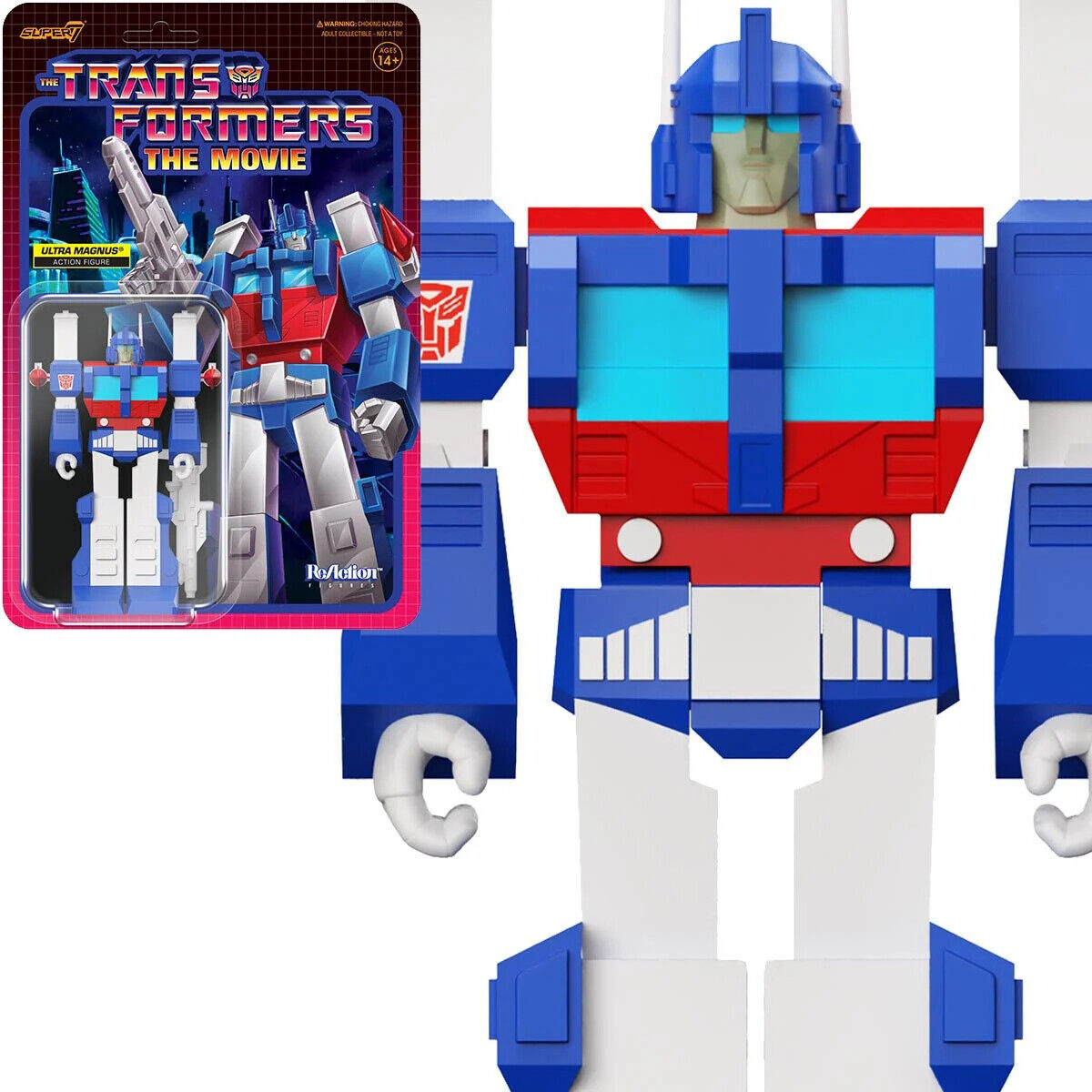 Super 7 - Transformers ReAction Figures Wave 6 - Ultra Magnus (G1)