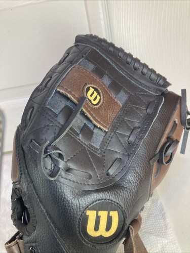 Wilson Elite C2477 13" Right Hand Throw Black and Brown Softball Glove/Mitt. - Picture 3 of 9