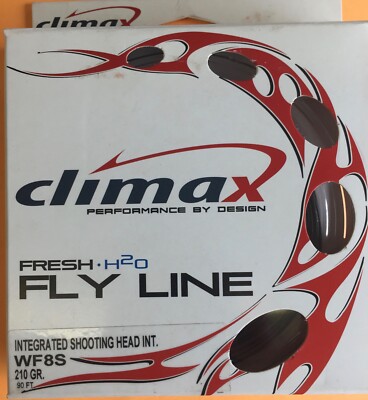 Climax Fresh Water WF8S Integrated Shooting Head Fly Line
