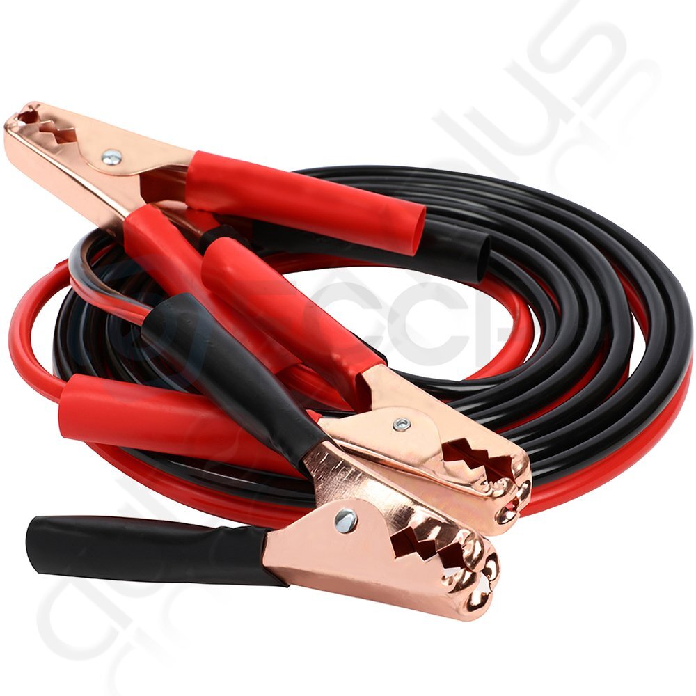 10 Gauge Booster Jumper Cables 12 FT Emergency Car Battery Jumping