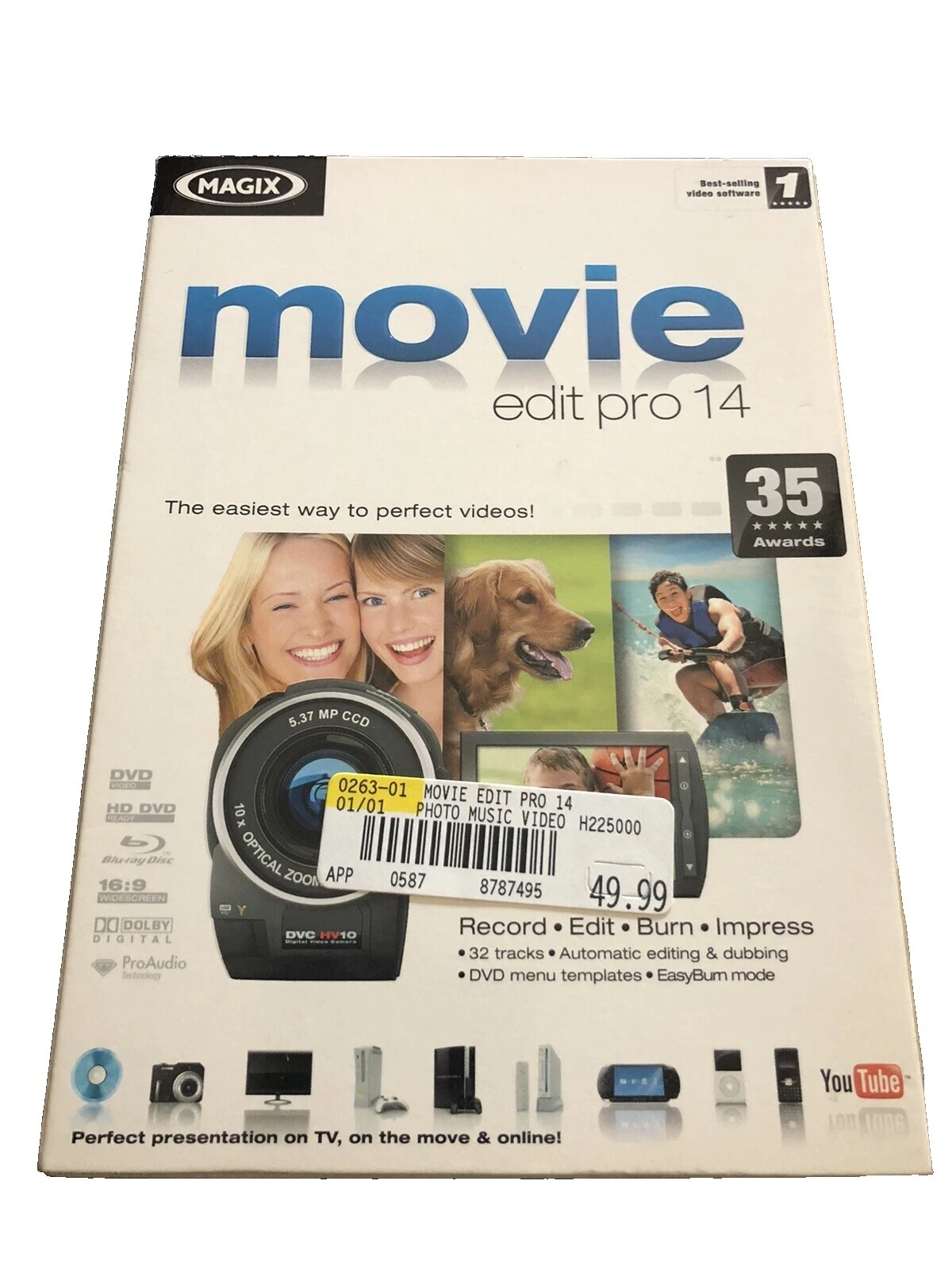 Software de edición de vídeo MAGIX