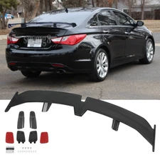 55" Carbon Fiber Car Rear Trunk Spoiler Wing PRO Style For Hyundai Sonata Sedan