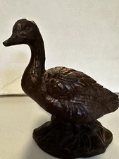 Vintage Red Mill Mfg Duck Goose Sculpture Figurine Farmhouse Country Lodge USA