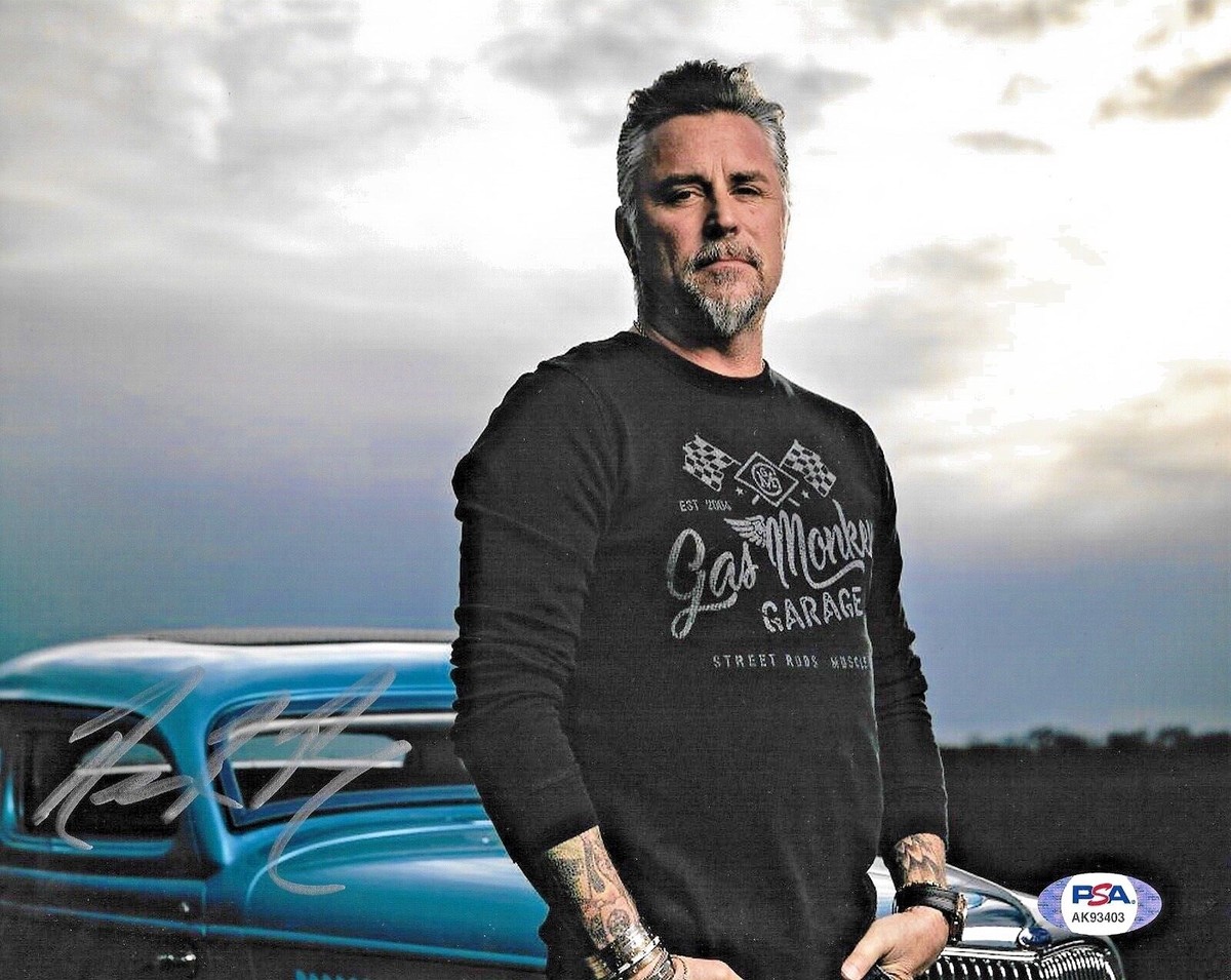 Richard Rawlings Gas Monkey Garage Signed Auto 8x10 Photo PSA/DNA COA #2 |  eBay UK