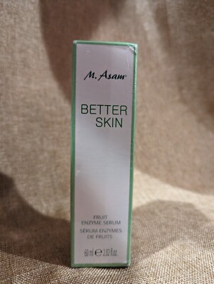 M.Asam Better Skin Fruit Enzyme Serum 2.02 fl. / 60ml New Sealed in Box Germany