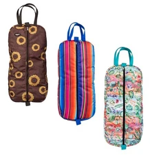 Bridle Halter Bag - Heavy Nylon - Serape - Sunflowers - Cactus Prints