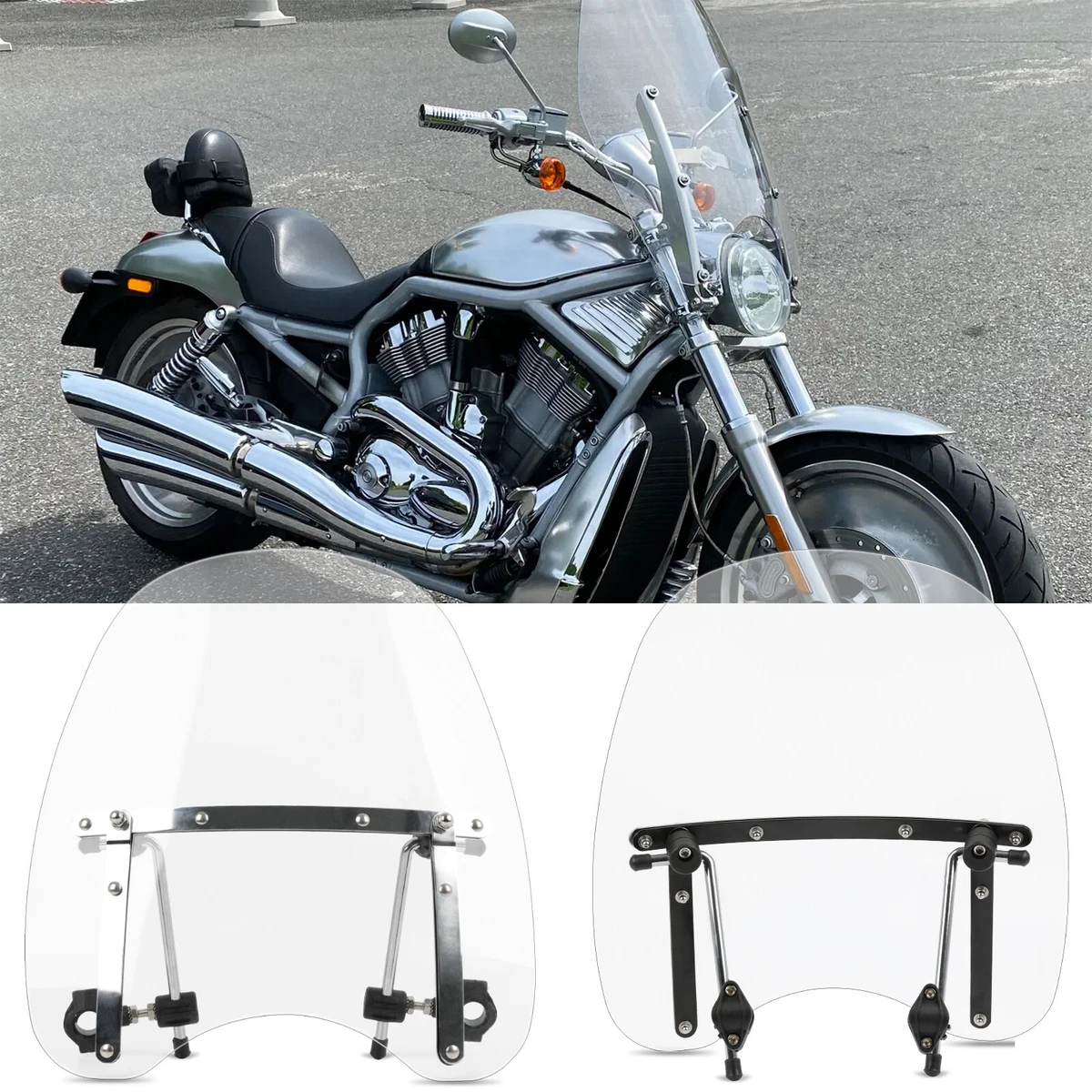 Motorcycle & Scooter Windshields for Harley-Davidson V-Rod for