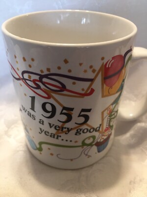 Coffee Mug by Kalan: 1955 was a very good year . | eBay
