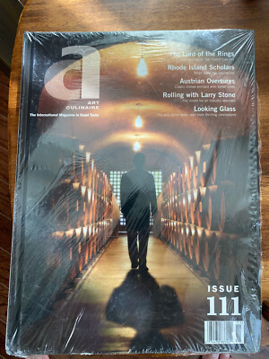 NEW ART CULINAIRE Issue 111 HARDCOVER AC Editions SEALED!
