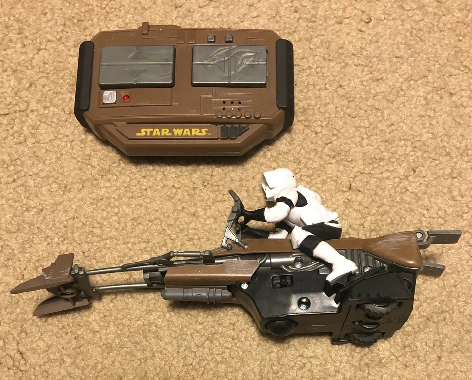Star Wars Air Hogs Remote Control RC Speeder Bike Toy (Spin Master, 2015) - Image 2 of 3