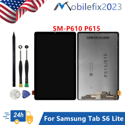 For Samsung Galaxy Tab S6 Lite SM-P610 P615 LCD Touch Screen Digitizer + Tools