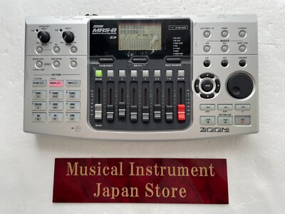 Zoom MRS-8 MultiTrak Digital Recording Studio 8Track Recorder Used