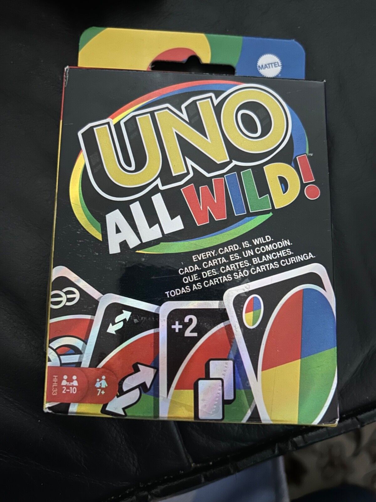 Uno All Wild! Card Game 2021 Brand New Ages 7+ 2-10 Players