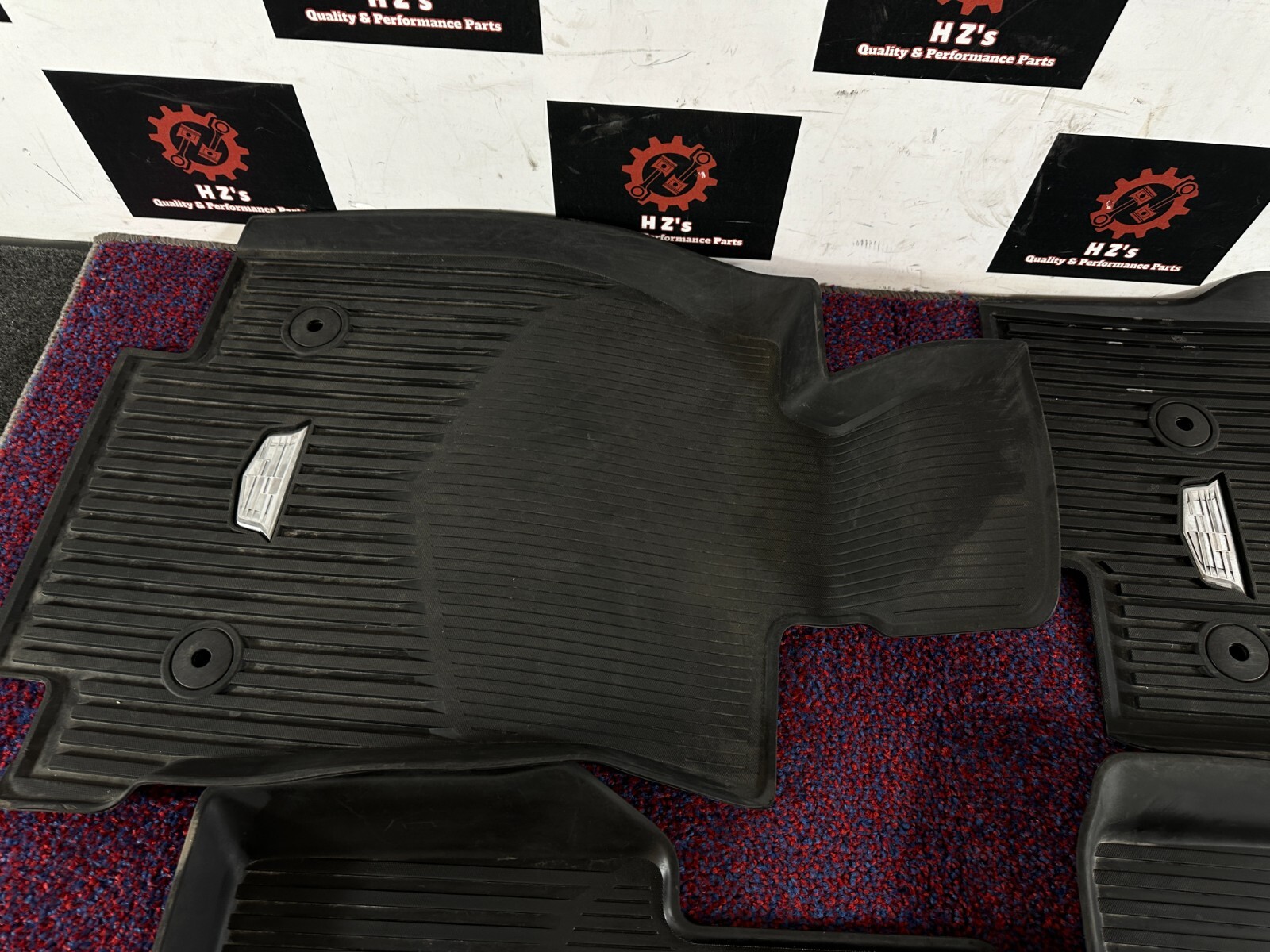 CADILLAC CT5 AWD 2.0L TURBO 2024 OEM BLACK RUBBER WEATHER FLOOR MAT