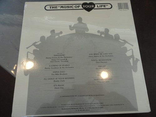 VINYL RECORD LP THE MUSIC OF YOUR LIFE CBS RECORDS PM 16905 * - Picture 2 of 2