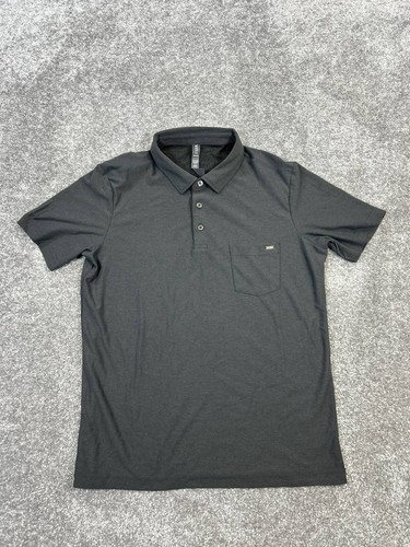 Vuori Poloshirt Herren mittelgrau Golf