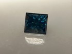 Natural Blue Diamond VVS 0.18ct square-cut — photo 2