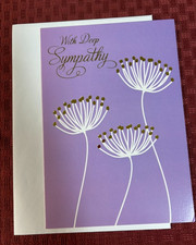 Sympathy Greeting Card with Envelope ~  With ...
