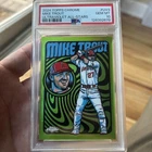2024 Topps Chrome Ultraviolet All-Stars Green Refractor #UV-3 Mike Trout PSA 10