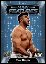 2022 Upper Deck AEW Max Caster #MF-7 Main Features