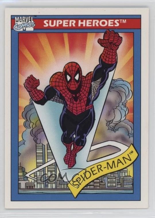 1990 Impel Marvel Universe Super Heroes Cosmic Spider-Man #30 12g7