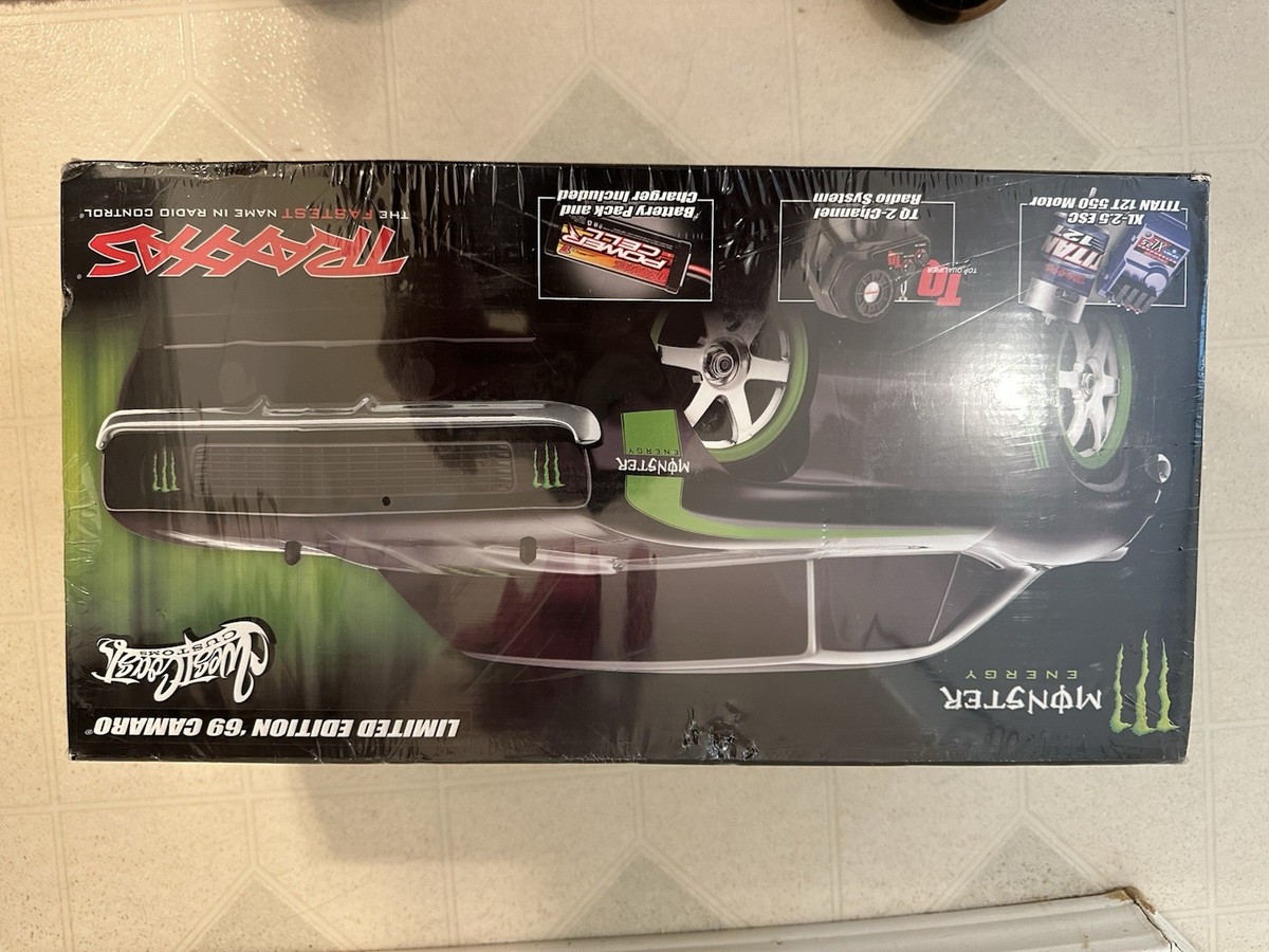 ラジコン　モンスターエナジー Traxxas Limited Edition Monster Energy 69 Camaro West Coast