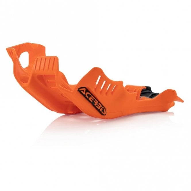 KTM XC 300 TPI 2020-2022 ACERBIS MX SKID GLIDE PLATE SUMP GUARD ORANGE/BLK - Image 4