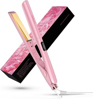 DEKURI 2 in 1 Hair Straightener & Curler * Smooth Titanium Plate * 30s Fast Heat