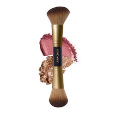 Dual Ended Blush  Bronzer Makeup Brush Cruelty Free Professional Cosmetic Brush
