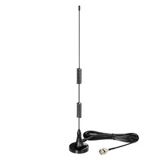 Bingfu 20-1300MHz Police Scanner Antenna Magnetic Base HF VHF UHF BNC
