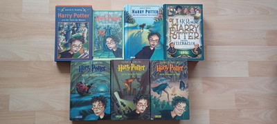 Harry Potter 1-7 von Joanne Rowling komplett Heiligtümer Halbblutprinz Phönix