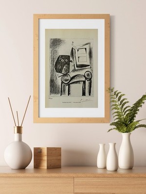 Pablo Picasso, Original Hand-signed Lithograph with COA & Appraisal of $3,500