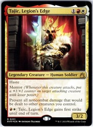 Tajic, Legion's Edge (Foil) - Ravnica Remastered #231