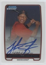 2012 Bowman Chrome Prospects Jon Singleton Jonathan #BCA-JS Auto 00ma