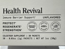 1 Box ARMRA Colostrum Health Revival Immune Support Unflavored 30 Packets 8/2026
