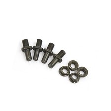 4 PCS Dark Green Metal Motorcycle Rear Sprocket Screw Bolts for CG125