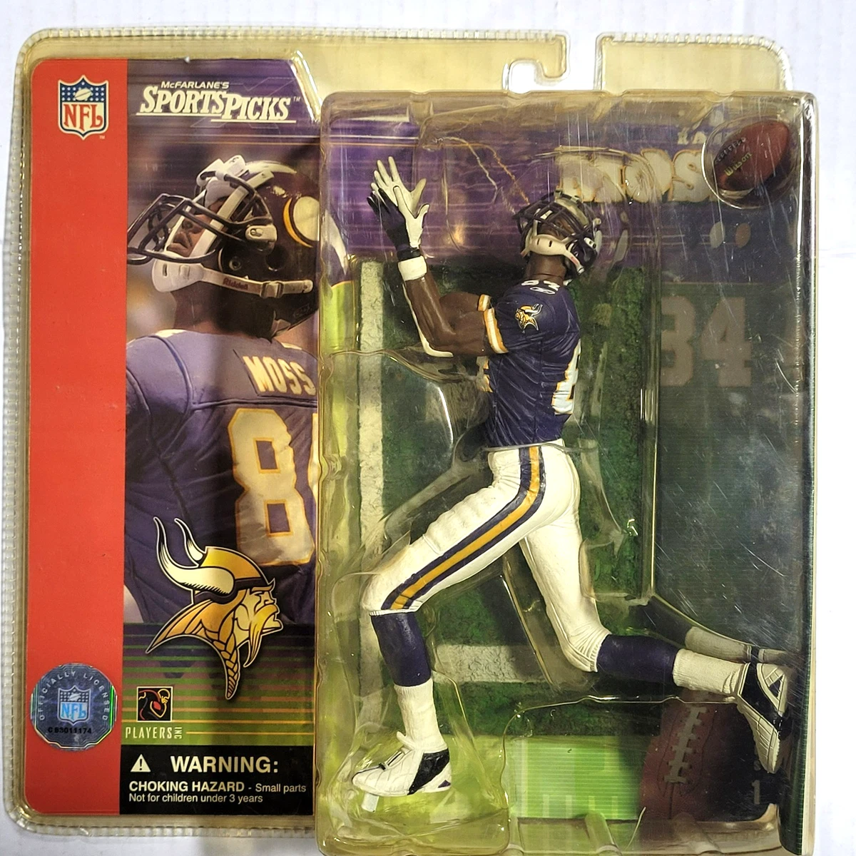 Randy Moss Minnesota Vikings NFL Action Figures for sale | eBay