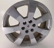 2006-2009 Cadillac SRX 18x8 Alloy Wheel Rim 7 Single Spoke Opt QF8 Polished Oem