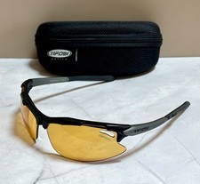 Tifosi PAVE T-V246 Sport Sunglasses Black/Gray Frame Vented Lenses- READ