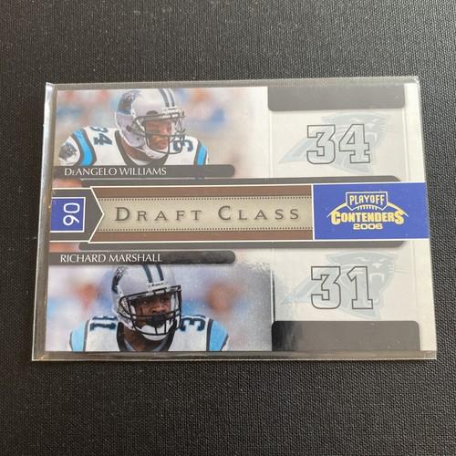 2006 Playoff Contenders - Draft Class DeAngelo Williams, Richard ...