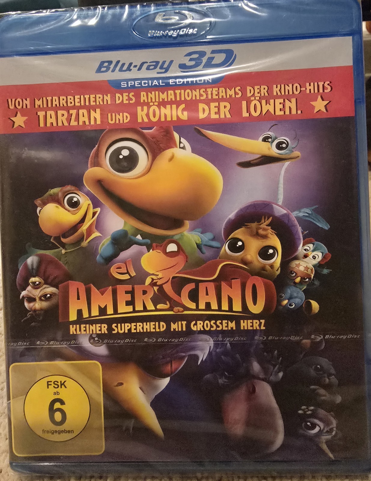 Americano 3D Blu-ray