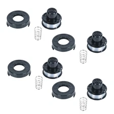 1/2/4 Pack Trimmer Line Cap Spring Spool Fits For Black & Decker RS-136-BKP