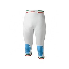 Mico Herren Kniestrumpfhose Official Italia 001 (wei&szlig;)
