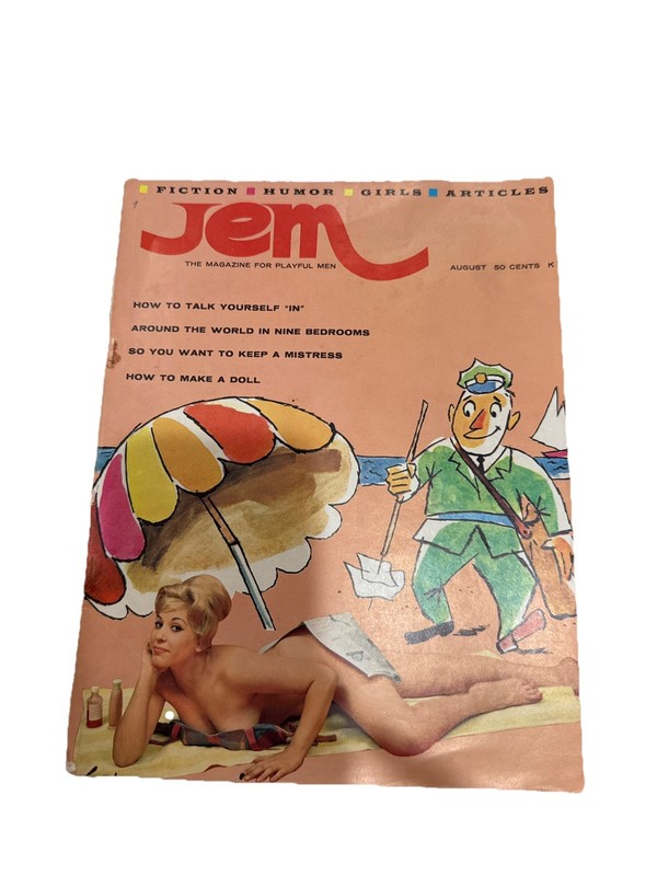 Jem August 1960 Vintage Pin-Up 