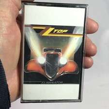 ROCK ZZ TOP ELIMINATOR CASSETTE TAPE LIGHTLY USED 1983 VERY GOOD 