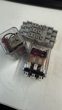 Relay, 24V/50-60Hz, 3PDT, 11 Pin Potter  Brumfield KU-5590-2 Milnor LOT OF 2 