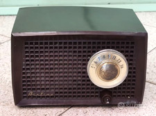 Radio antica a valvole Airline anni '50 FUNZIONANTE